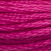 6. DMC 3705 to - 3829 6 Strand Cotton