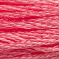6. DMC 3705 to - 3829 6 Strand Cotton