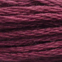 6. DMC 3705 to - 3829 6 Strand Cotton