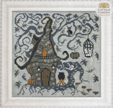 Cottage Garden Samplings - Haunted House Fabulous House Series 