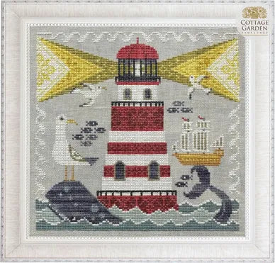 Cottage Garden Samplings - Lighthouse Fabulous House Series 