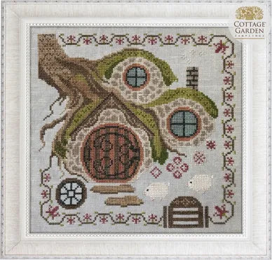 Cottage Garden Samplings - Hobbit House Fabulous House Series 