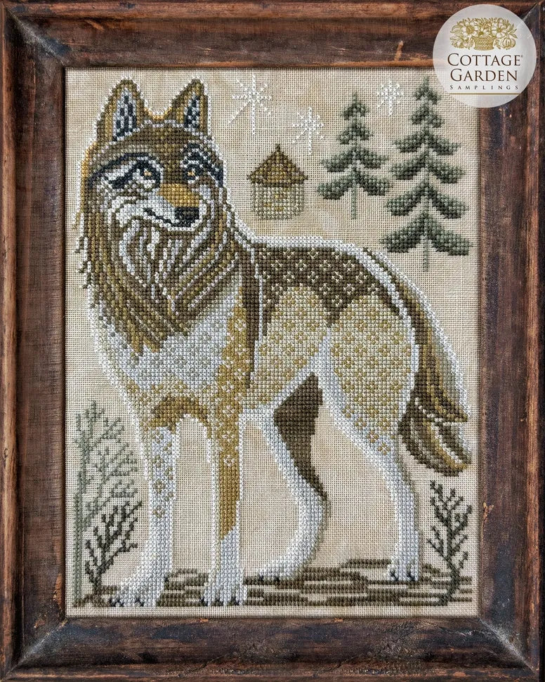 Cottage Garden Samplings - A Year in the Woods II The Wolf 