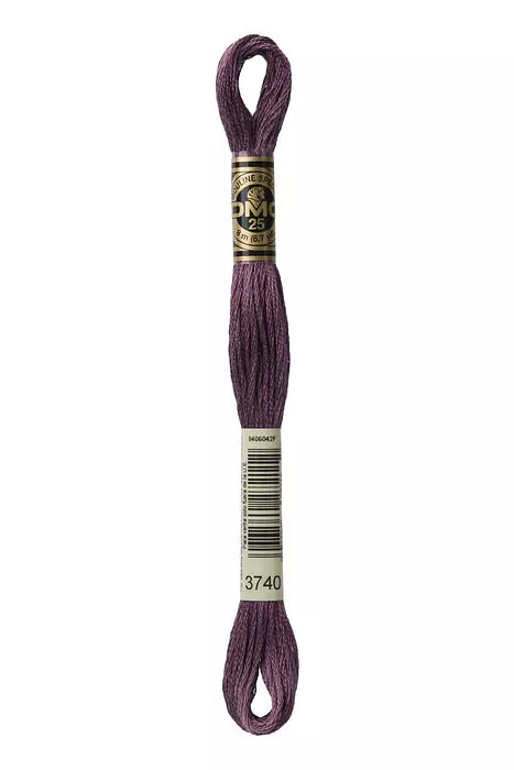 6. DMC 3705 to - 3829 6 Strand Cotton