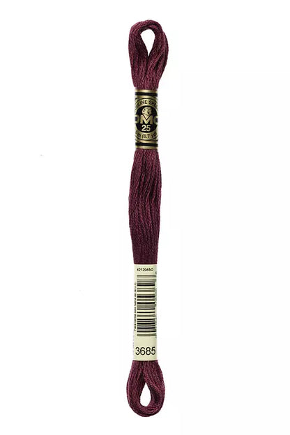 5. DMC 950 to 3689 - 6 Strand Cotton