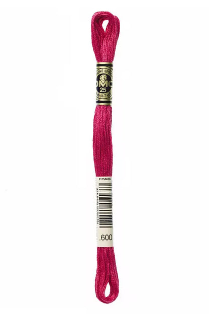 3. DMC 600 to 799 - 6 Strand Cotton
