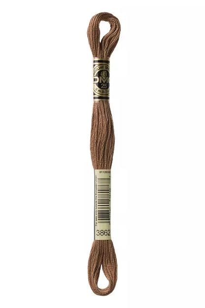 7. DMC 3830 to - 3866 6 Strand Cotton