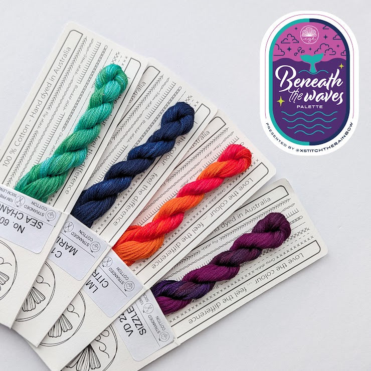 Cottage Garden Threads - X Stitch the Rainbow Thread pack